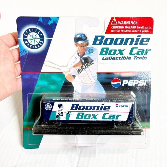 2003 Seattle Mariners Bret Boone Box Car Train Car Stadium Giveaway Collectible - Picture 3 of 4